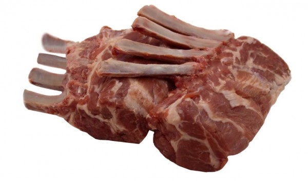 Charmoise Lamm Tomahawks am Stück, 2er Pack