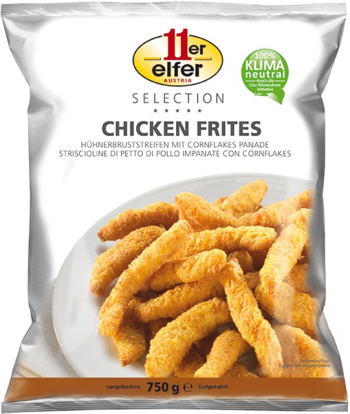 11er GmbH, Chicken Frites, paniert, 750g Beutel