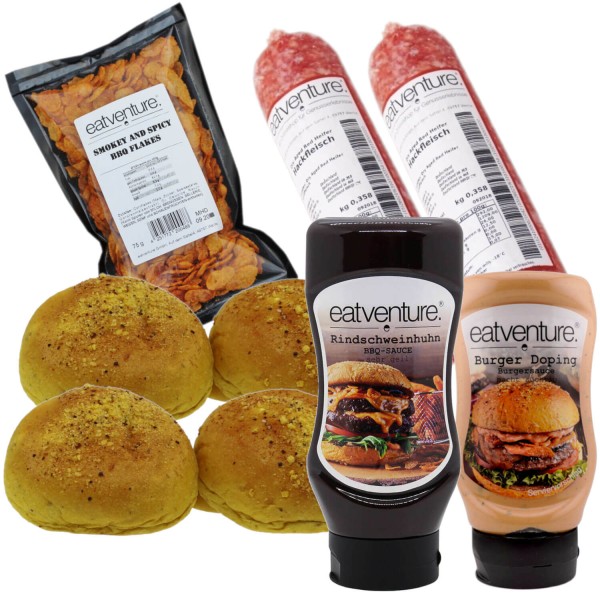 Paket "Red Heifer Smashed Burger" (4 Burger)