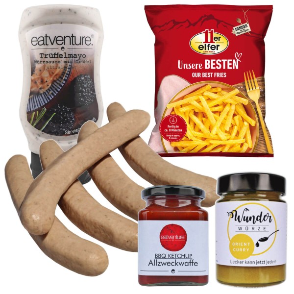 Paket "Currywurst + Pommes"