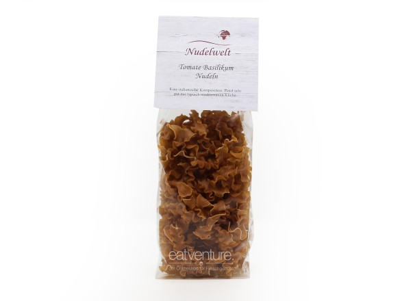 Nudelwelt - Tomate Basilikum Nudeln, 200g