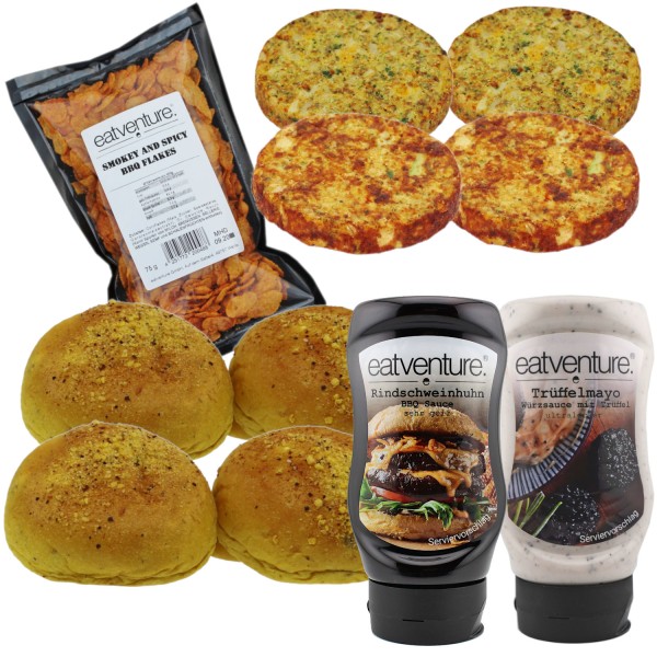 Paket "4er Veggie Burger Paket"