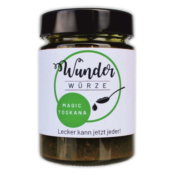 Wunderwürze, Magic Toskana, 165g Glas