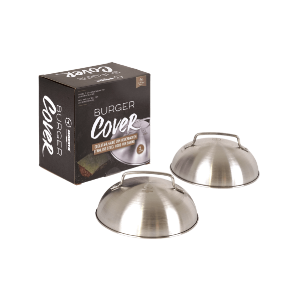 Moesta BBQ - BurgerCover 2er Set - Schmelz- und Hitzeglocke