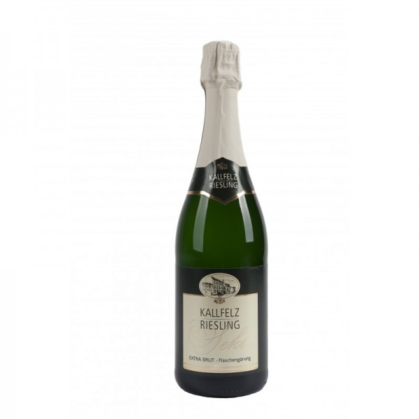 2015er Kallfelz Riesling Sekt, extra brut, Flaschengärung, 0,75l