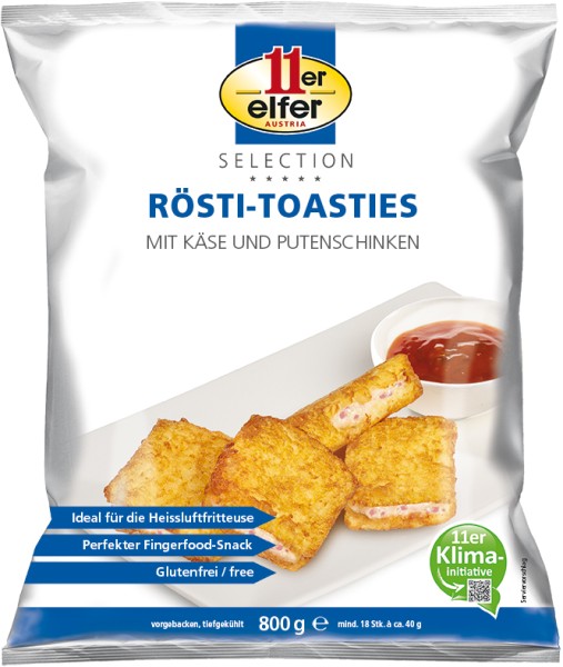 11er GmbH, Rösti-Toasties, 800g Beutel