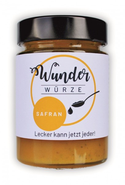 Wunderwürze, Safran, 165g Glas